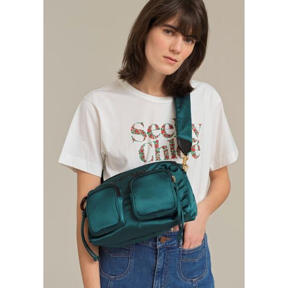 See By Chloe Satin Twilly Camera Bag - Picture 1 of 11